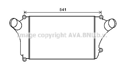 AVA QUALITY COOLING Starpdzesētājs MT4246